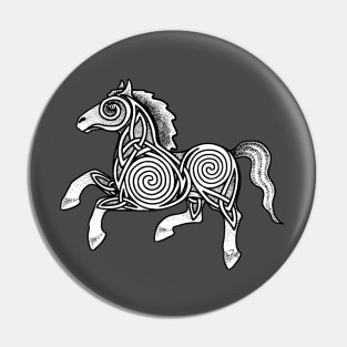 Celtic War Horse Pin