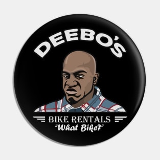 Deebo's Bike Rentals "What Bike?" Pin