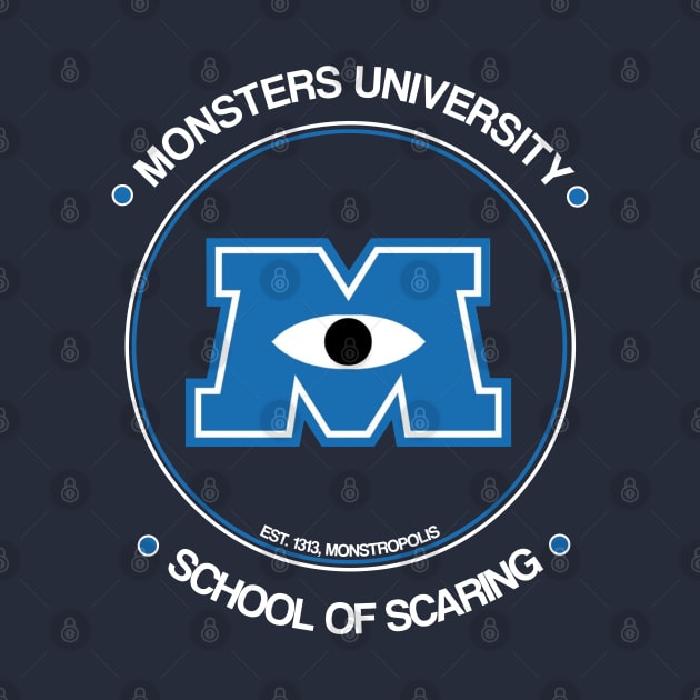 Monsters University - College student gear by sanastyle