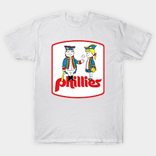 Vintage 1950s Phillies Scorecard Tee 