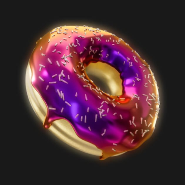 Doughnut Holographic 3D by InStyle Designs