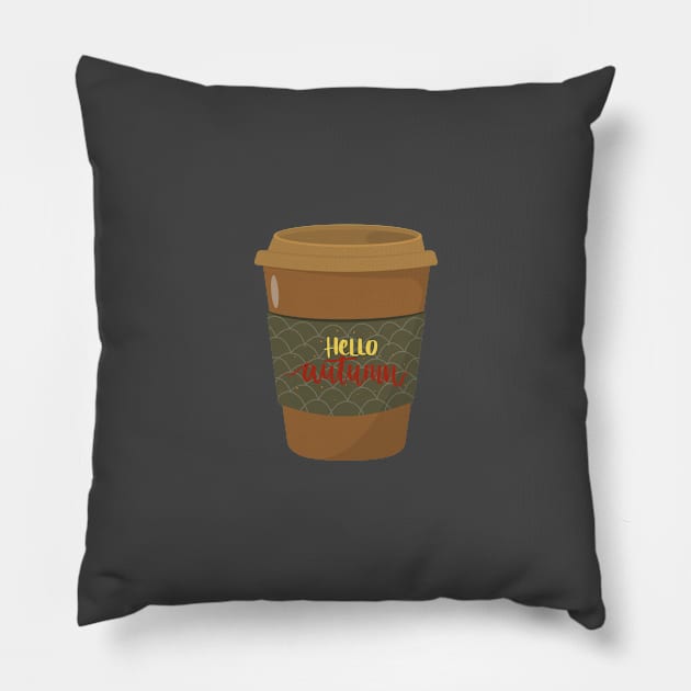 Hello Autumn Pillow by Castle Rock Shop