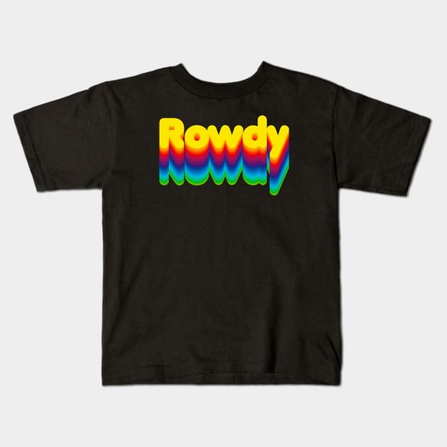 rowdy t shirts for boys