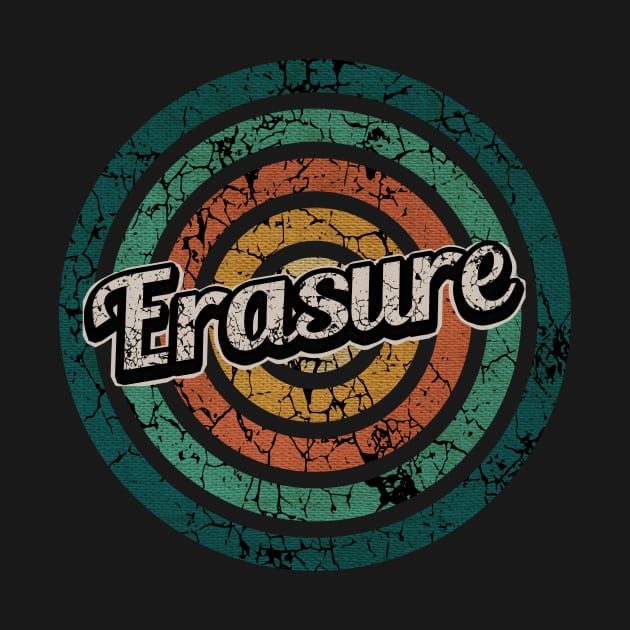 Erasure // Retro Circle Crack Vintage by People Mask