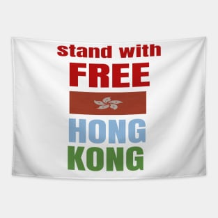 stand with free hong kong Tapestry