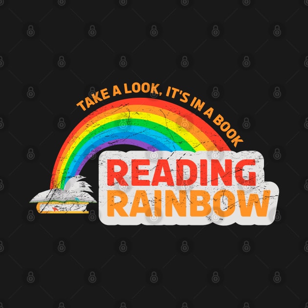 Reading Rainbow Take A Look It's In A Book Vintage by ItuPagi