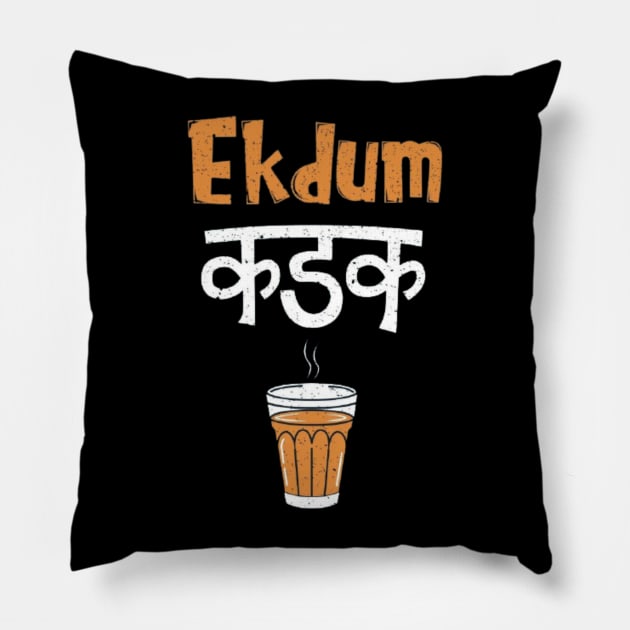 Ek Dum Kadak Pillow by Jenex