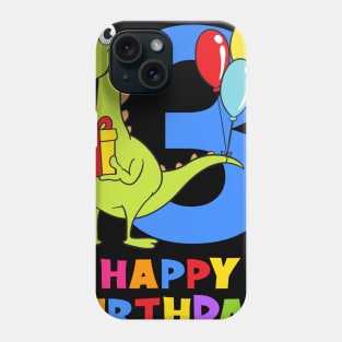 3rd Birthday Party 3 Year Old Three Years Phone Case