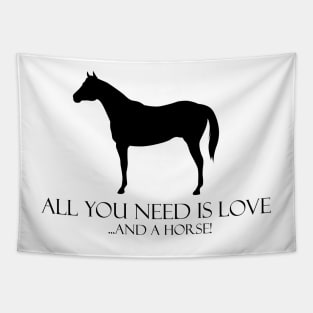 All You Need Is Love And a Horse Tapestry