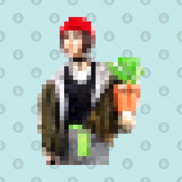 Mathilda Retro Pixel Art Design by DankFutura