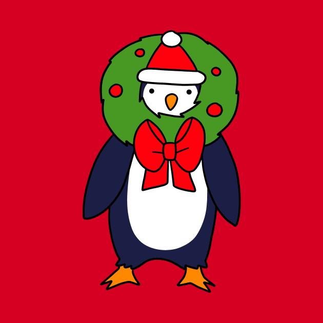 Christmas Reef Penguin by saradaboru