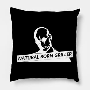 Natural Born Griller Pillow