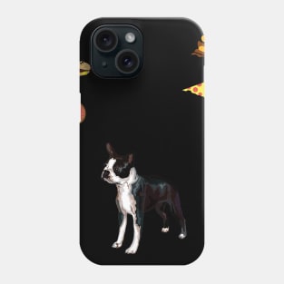 I'll Be Watching You Boston Terrier Phone Case