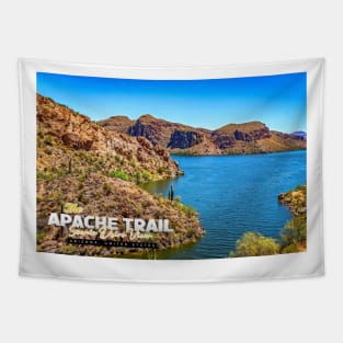 Apache Trail Scenic Drive View Tapestry