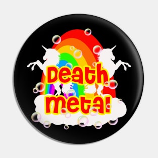 Death Metal Pin