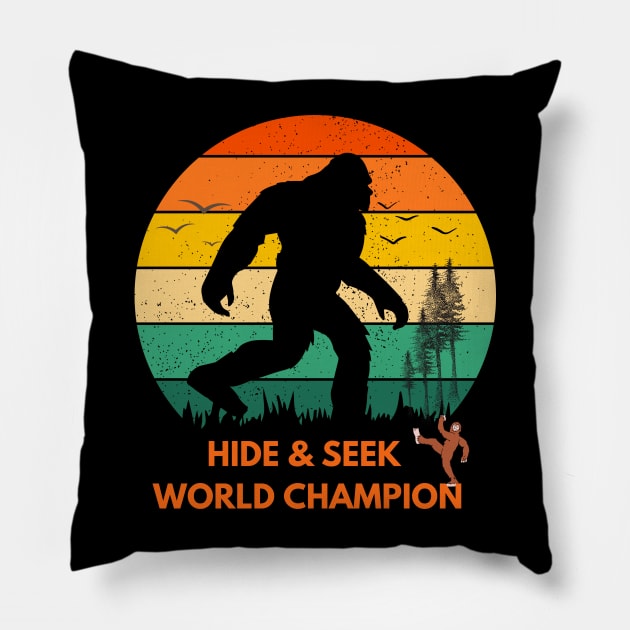 Hide & Seek World Champion Pillow by Syntax Wear