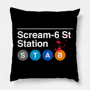 Scream Station Pillow