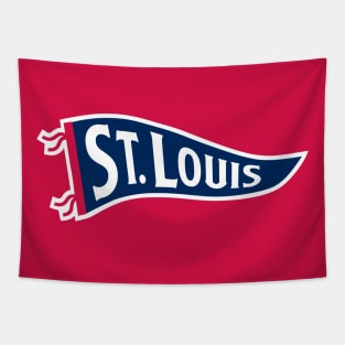 St Louis Pennant - Red Tapestry