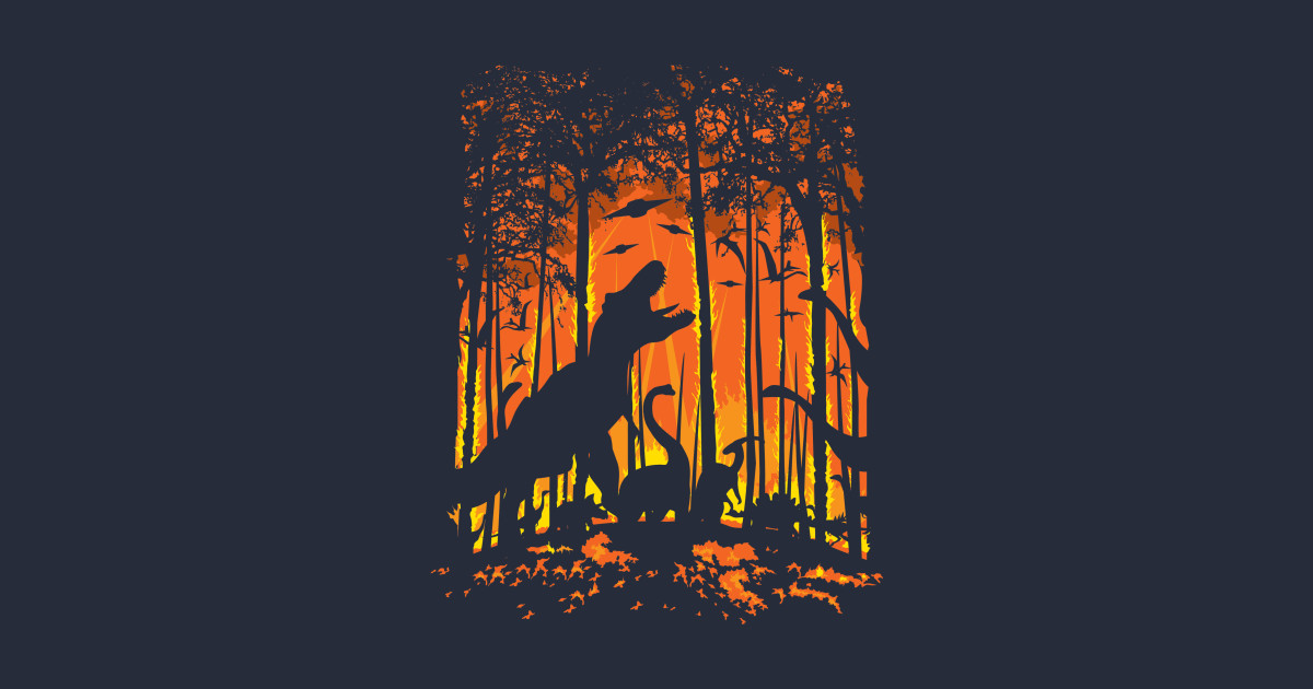 The End - Dinosaurs - T-Shirt | TeePublic
