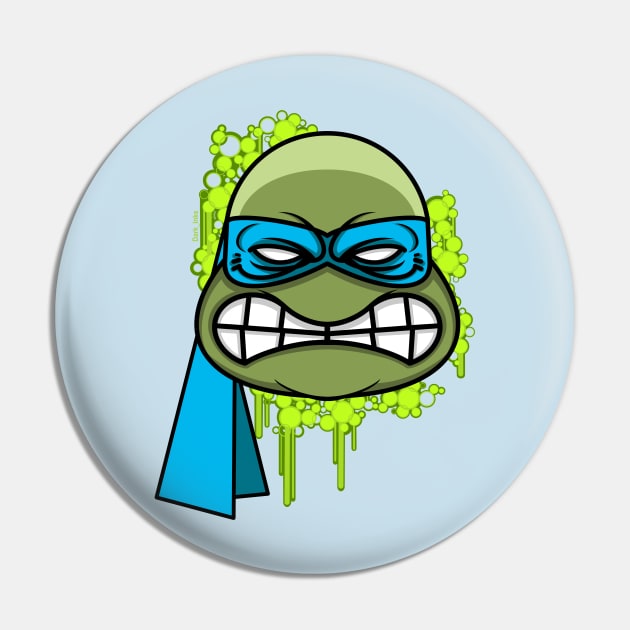 Leonardo - Teenage Mutant Ninja Turtles Pin by Dark_Inks