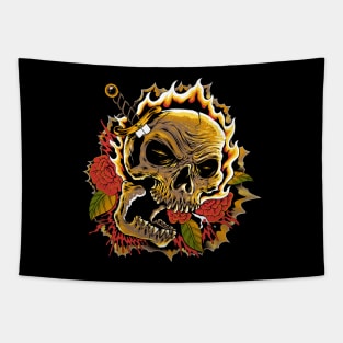 Death Flower Tapestry