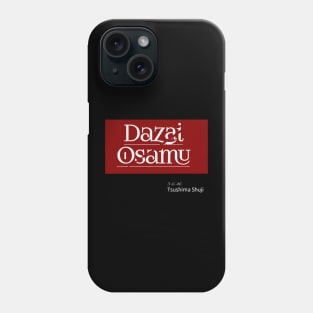 Dazai Osamu 3-6-46 Phone Case