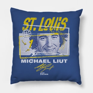 Michael Liut St. Louis Tones Pillow