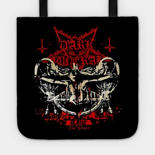 Dark Funeral Black Metal Band Black Tote