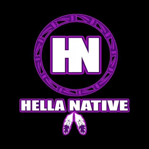 HN Purple Hoop by HellaNative