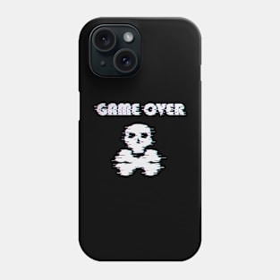 Game Over Glitch Phone Case