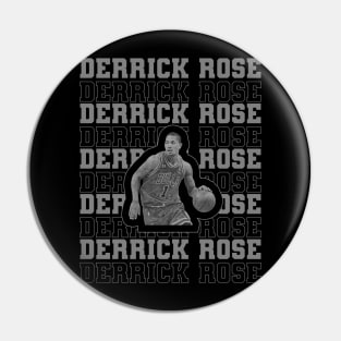 Derrick rose | Retro Pin