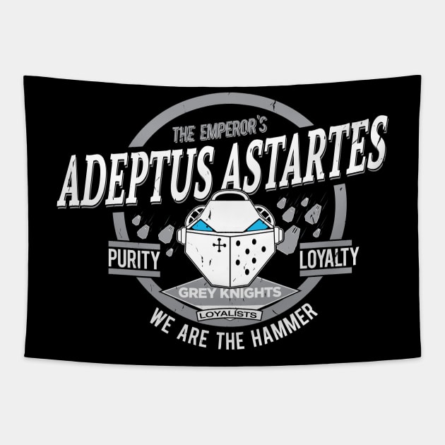 Adeptus Astartes - Grey Knights Tapestry by Exterminatus