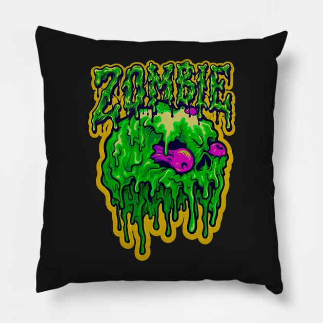 Frozen brain Pillow by Cool-Ero