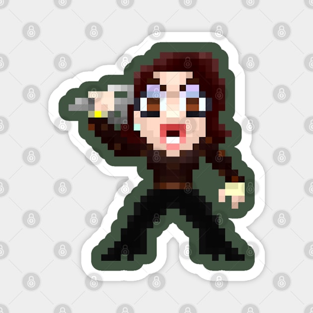 16-Bits Soraya Montenegro Magnet by badpun