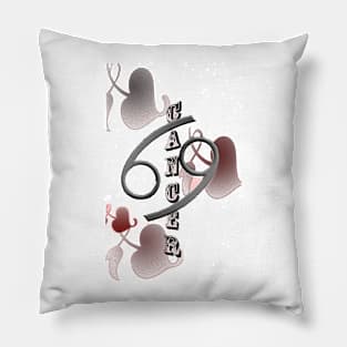 CANCER ART Pillow