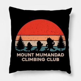 Mount Mumandad Climbing Club Pillow