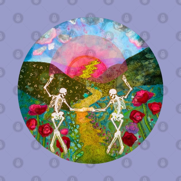 Dead Love with smaller circle by karenpaytonart