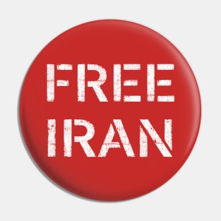 Iranian Freedom Design Pin