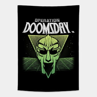 Retrowave Doom Gradient 8 Tapestry