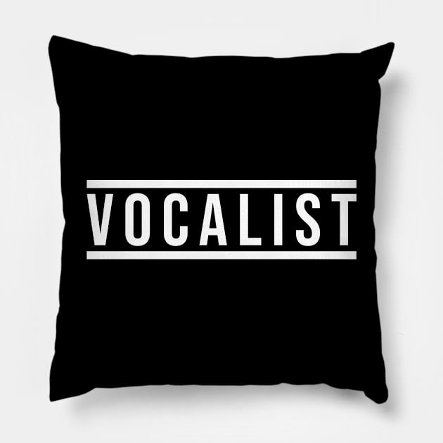 VOCALIST Pillow by equiliser