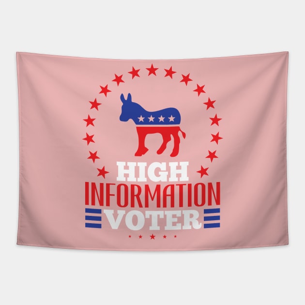 high information voter - Vote 2020 Elections Tapestry by SiGo