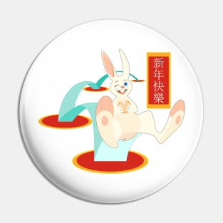 Chinese Year of the Rabbit Pin
