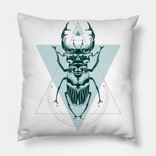 Stag Beetle Pillow