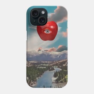 Apple Of My Eye - Surreal/Collage Art Phone Case