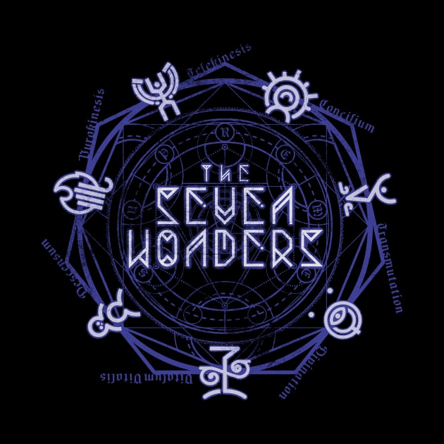 The Seven Wonders - periwinkle power by HtCRU