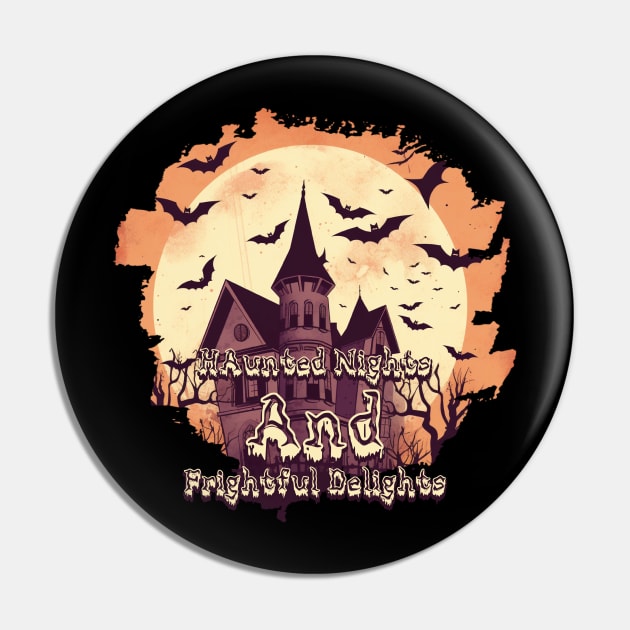 Haunted Nights and Frightful Delights Pin by Pixy Official