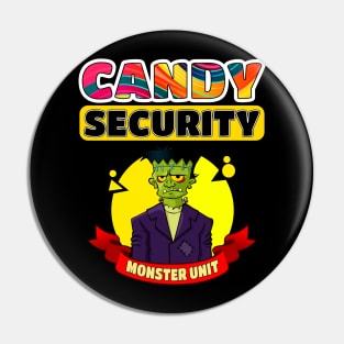 Candy Security - Halloween Security Pin