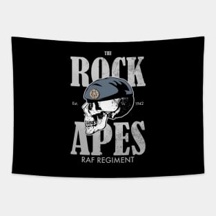 RAF Regiment Rock Apes (distressed) Tapestry