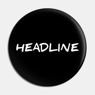 Headline Pin