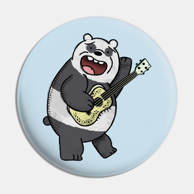 We Bare Bears PANDA Pin by LICENSEDLEGIT